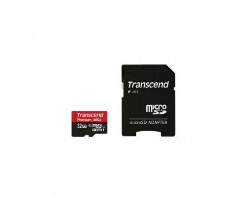 Карта пам'яті Transcend 32Gb microSDHC UHS-I (TS32GUSDU1)