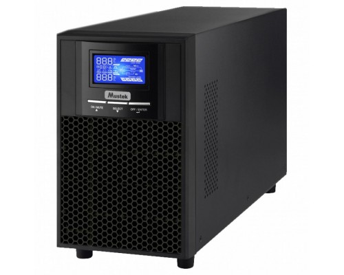 Источник бесперебойного питания Mustek PowerMust 1000 LCD Online (1000-LCD-ON-T20)