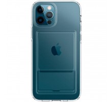 Чохол до моб. телефона Spigen iPhone 12 /12 Pro Crystal Slot, Crystal Clear (ACS02576)