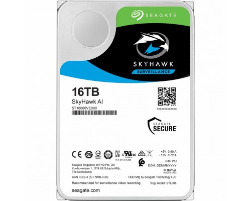 Жесткий диск 3.5" 16TB Seagate (ST16000VE000)