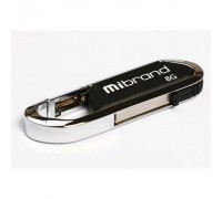 USB флеш накопитель Mibrand 8GB Aligator Black USB 2.0 (MI2.0/AL8U7B)