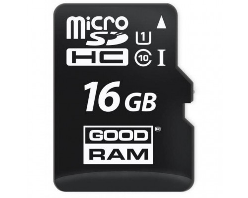 Карта памяти GOODRAM 16GB microSDHC Class 10 (M1A0-0160R12)