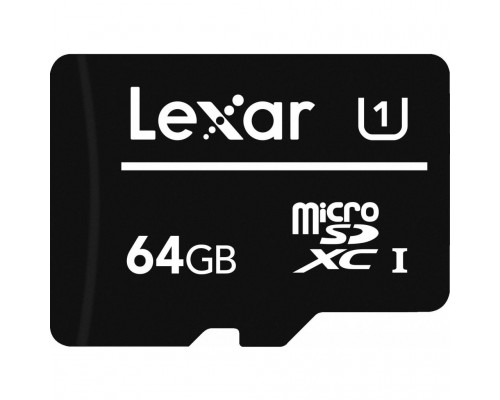 Карта пам'яті Lexar 64GB microSDHC class 10 UHS-I (LFSDM10-64GABC10)