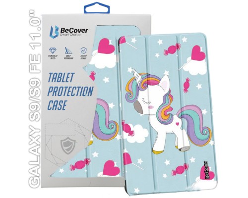 Чохол до планшета BeCover Smart Case Samsung Tab S9 (SM-X710/SM-X716)/S9 FE (SM-X510/SM-X516B) 11.0" Unicorn (710425)