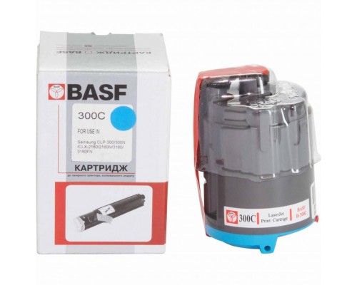 Картридж BASF для Samsung CLP-300/300N/CLX-2160/3160 Cyan (KT-CLP300C)