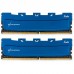 Модуль пам'яті для комп'ютера DDR4 32GB (2x16GB) 2666 MHz Kudos Blue eXceleram (EKBLUE4322619AD)