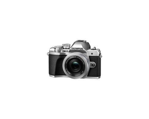 Цифровий фотоапарат Olympus E-M10 mark III Pancake Zoom 14-42 Kit silver/silver (V207072SE000)