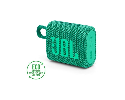 Акустична система JBL Go 3 Eco Green (JBLGO3ECOGRN)