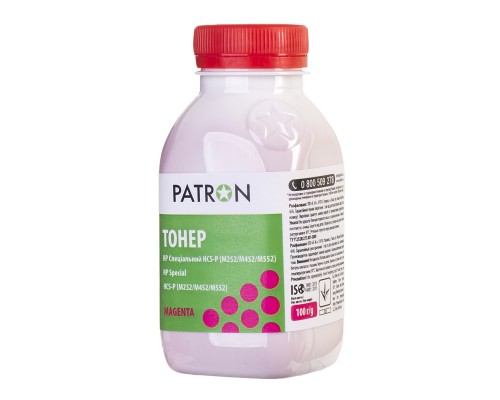 Тонер HP CLJ CP1025/1215,M252/452/552, Special, MAGENTA,100 g Patron (PN-HCS-P-M-100)