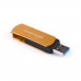 USB флеш накопичувач eXceleram 128GB P2 Series Gold/Black USB 3.1 Gen 1 (EXP2U3GOB128)