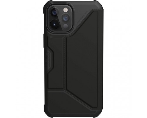 Чохол до мобільного телефона UAG iPhone 12 Pro Max Metropolis (PU), SATN Black (112366113840)