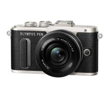 Цифровий фотоапарат Olympus E-PL8 14-42 mm Pancake Zoom Kit black/black (V205082BE000)