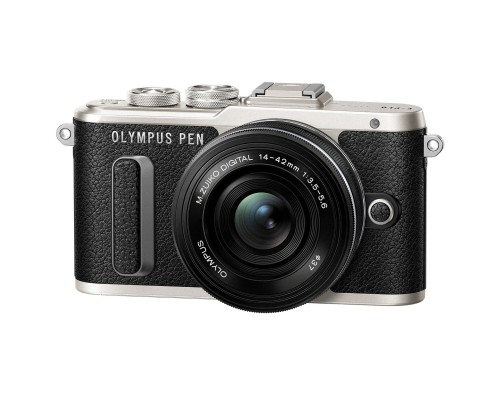 Цифровий фотоапарат Olympus E-PL8 14-42 mm Pancake Zoom Kit black/black (V205082BE000)