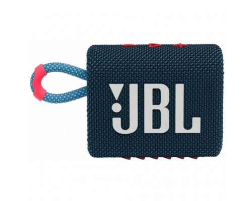 Акустична система JBL Go 3 Blue Coral (JBLGO3BLUP)