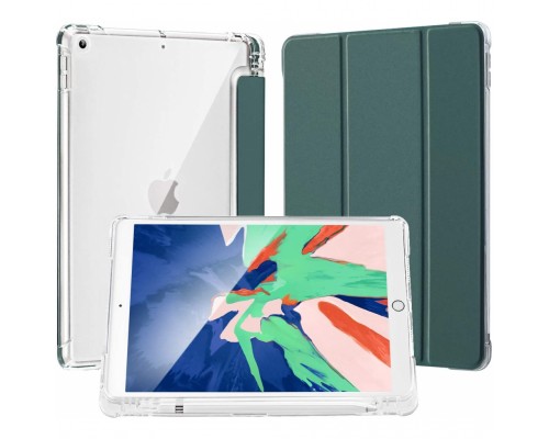 Чохол до планшета BeCover Soft Edge Apple iPad 10.2 2019/2020/2021 Dark Green (706596)