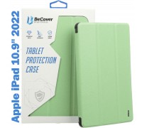 Чохол до планшета BeCover Tri Fold Soft TPU mount Apple Pencil Apple iPad 10.9" 2022 Light Green (708465)