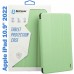 Чохол до планшета BeCover Tri Fold Soft TPU mount Apple Pencil Apple iPad 10.9" 2022 Light Green (708465)