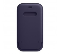 Чохол до моб. телефона Apple iPhone 12 | 12 Pro Leather Sleeve with MagSafe - Deep Violet (MK0A3ZE/A)