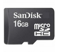 Карта пам'яті SanDisk 16Gb microSDHC class 4 (SDSDQM-016G-B35NSDSDQM-016G-B35)