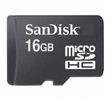 Карта пам'яті SanDisk 16Gb microSDHC class 4 (SDSDQM-016G-B35NSDSDQM-016G-B35)