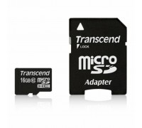 Карта пам'яті Transcend 16Gb microSDHC class 10 (TS16GUSDHC10)