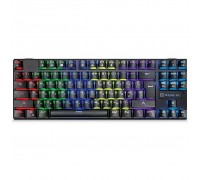 Клавіатура REAL-EL M28 RGB TKL, black