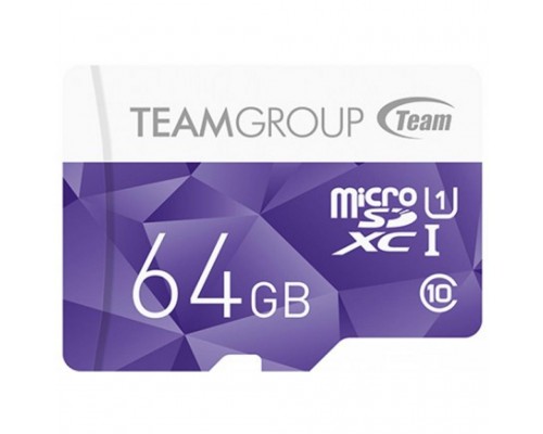 Карта пам'яті Team 64GB microSD Class10 UHS-I (TCUSDX64GUHS02)