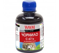 Чорнило WWM Canon IPF-107 200г Black IPF-107Bk (C67/B)