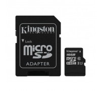 Карта памяти Kingston 16GB microSDHC Class 10 Canvas Select Plus 100R A1 (SDCS2/16GB)
