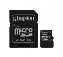 Карта пам'яті Kingston 16GB microSDHC Class 10 Canvas Select Plus 100R A1 (SDCS2/16GB)