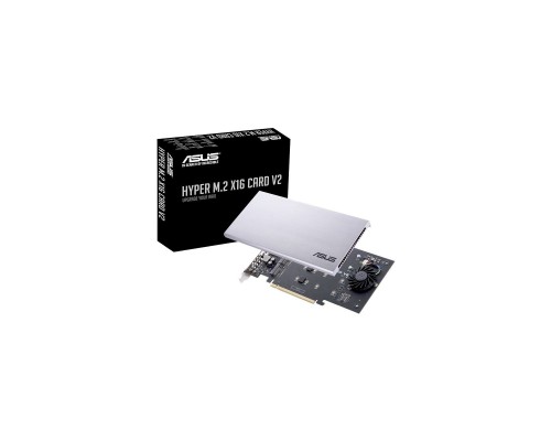 Контроллер PCIe Hyper M.2 X16 PCIe 3.0 X4 Expansion Card V2 ASUS (90MC06P0-M0EAY0)
