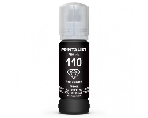 Чорнило Printalist Epson M1100/M1120 70г Black Pigment (PL110BP)