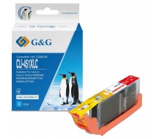 Картридж G&G Canon CLI-451C Cyan (G&G-6524B001H)