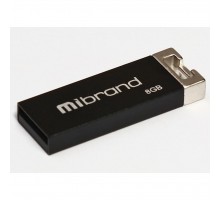 USB флеш накопитель Mibrand 8GB Сhameleon Black USB 2.0 (MI2.0/CH8U6B)