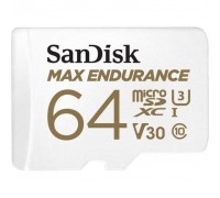 Карта памяти SANDISK 64GB microSDXC class 10 UHS-I U3 Max Endurance (SDSQQVR-064G-GN6IA)