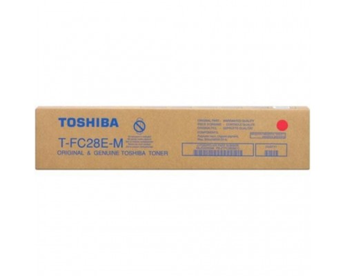 Тонер-картридж TOSHIBA T-FC28EM 24K MAGENTA, для e-STUDIO 2330, 2820, 3520, 4520 (6AJ00000048)