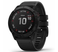 Смарт-часы Garmin fenix 6X, Pro and Sapphire editions, Black with black band (010-02157-01)