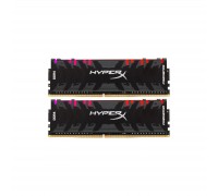 Модуль пам'яті для комп'ютера DDR4 16GB (2x8GB) 3600 MHz HyperX Predator RGB Kingston Fury (ex.HyperX) (HX436C17PB4AK2/16)