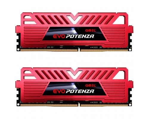 Модуль пам'яті для комп'ютера DDR4 16GB (2x8GB) 3200 MHz Potenza Heatsink GEIL (GPR416GB3200C16ADC)