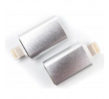 Перехідник OTG USB - Lightning grey Dengos (ADP-016)