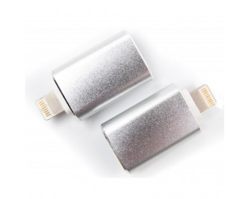 Перехідник OTG USB - Lightning grey Dengos (ADP-016)