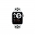 Смарт-часы Apple Watch Nike SE GPS, 44mm Silver Aluminium Case with Pure Plat (MKQ73UL/A)