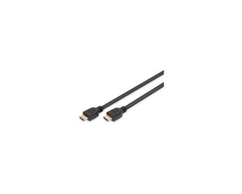 Кабель мультимедійний HDMI to HDMI 5.0m 8k UHD w/Ethernet Digitus (AK-330124-050-S)