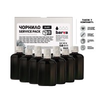 Чорнило Barva Epson Universal №1 Black 10x100мл ServicePack (EU1-1SP-B)