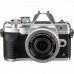 Цифровий фотоапарат Olympus E-M10 mark IV Pancake Zoom 14-42 Kit silver/silver (V207132SE000)