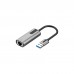 Перехідник USB 3.0 to Ethernet RJ45 1000Mb Aluminum black Vention (CEWHB)