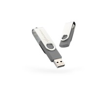 USB флеш накопичувач eXceleram 32GB P1 Series Silver/Gray USB 2.0 (EXP1U2SIG32)