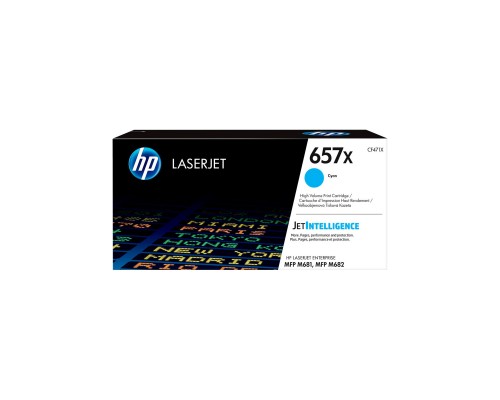 Картридж HP CLJ 657X High Yield Cyan (CF471X)