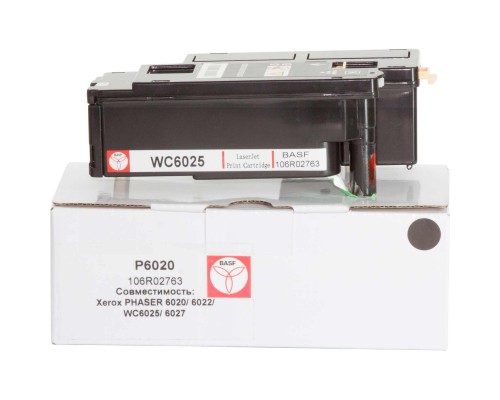 Картридж BASF для Xerox Phaser 6020/6022/WC6025/6027 Black (KT-106R02763)