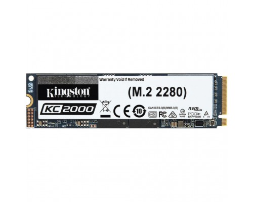 Накопичувач SSD M.2 2280 500GB Kingston (SKC2000M8/500G)